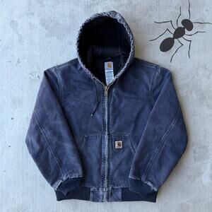 Carhartt J130 MDT faded blue work wear jacket